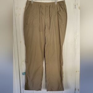 The North Face Roll-up Hiking Active Nylon Tan Pants